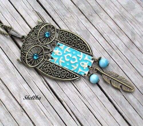 Náhrdelník,,MAGIC OWL,, — foto 2