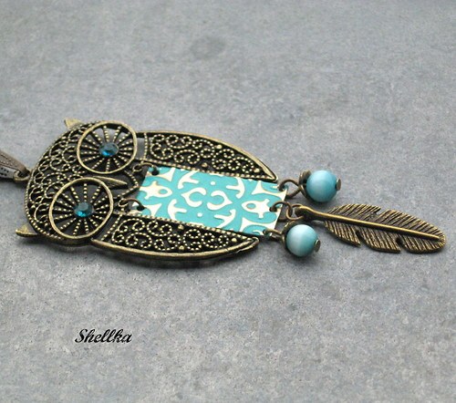 Náhrdelník,,MAGIC OWL,, — foto 3