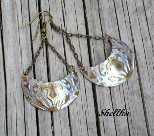 Náušnice ,,CRESCENT,, — foto 2