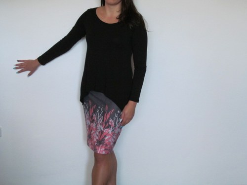 Sukně lososové plameny** — foto 2