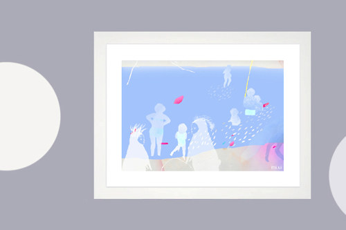 U moře ... ilustrace + rám. — foto 2