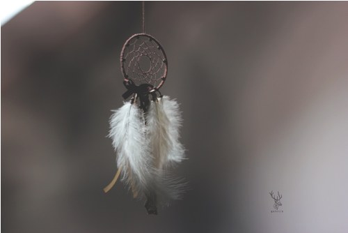 Mini Lapač snů / dreamcatcher No.19 — foto 2