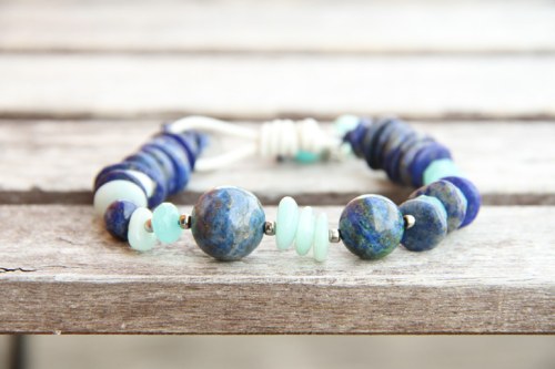 Bohemian lapis lazuli s amazonitom — foto 2