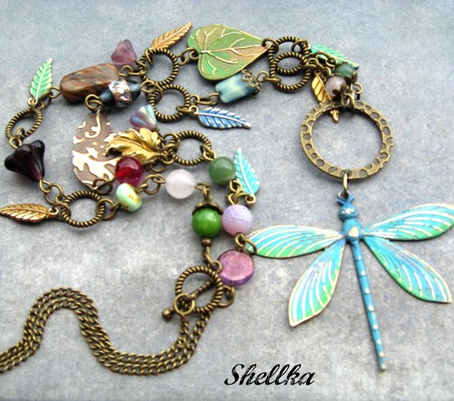 Náhrdelník ,,DRAGONFLY,, — foto 2