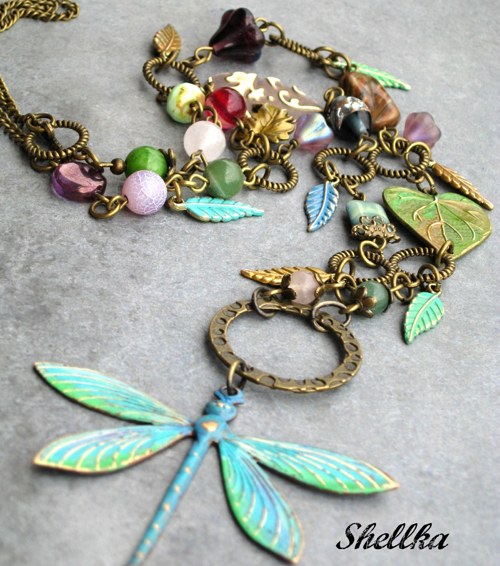Náhrdelník ,,DRAGONFLY,, — foto 3