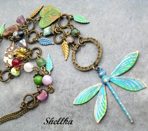 Náhrdelník ,,DRAGONFLY,, — foto 4