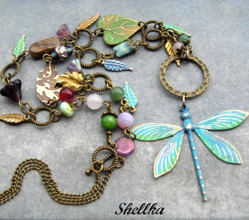 Náhrdelník ,,DRAGONFLY,, — foto 5