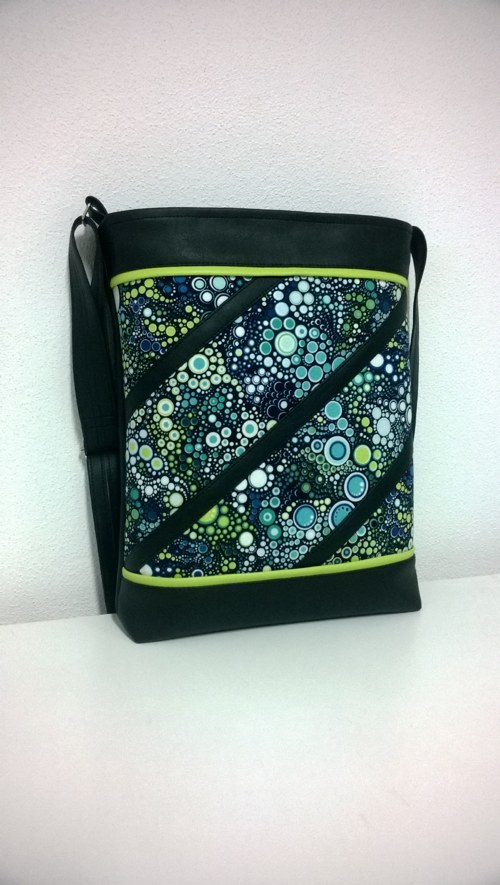 Crossbody Small Bubbles Green Strips — foto 3