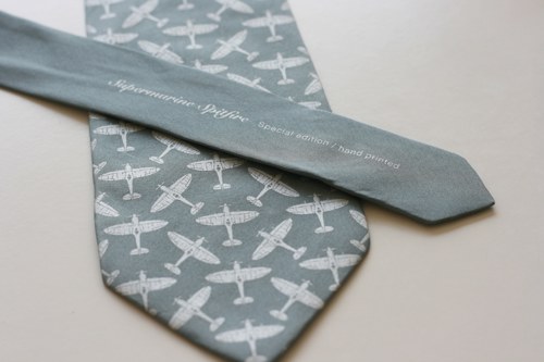 Supermarine spitfire no. 01 gray / kravata — foto 2