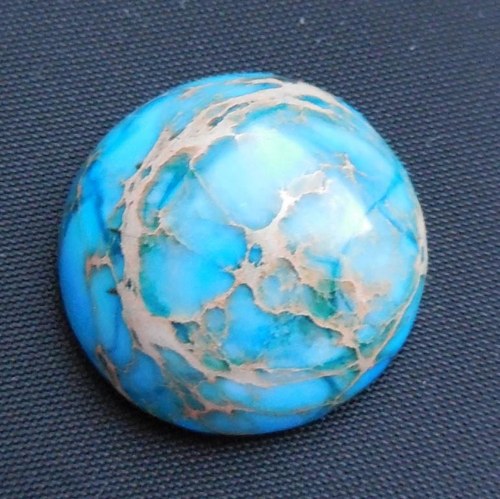 Variscit - kabošon (20 x 20 x 6 mm) — foto 2