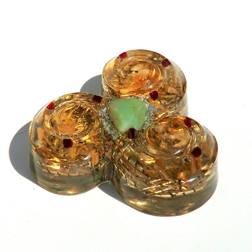 Amulet *OBJ* Triskel / Citrínový — foto 2