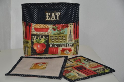 Košík z látky – EAT — foto 6
