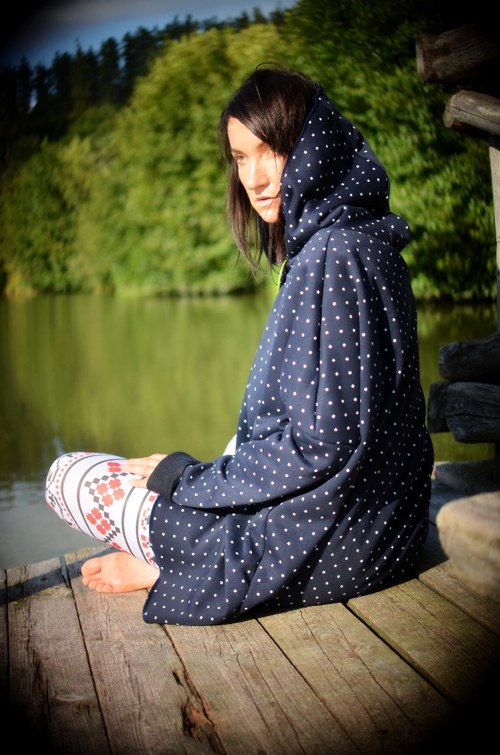 Mikina oversized Přehoz — foto 2
