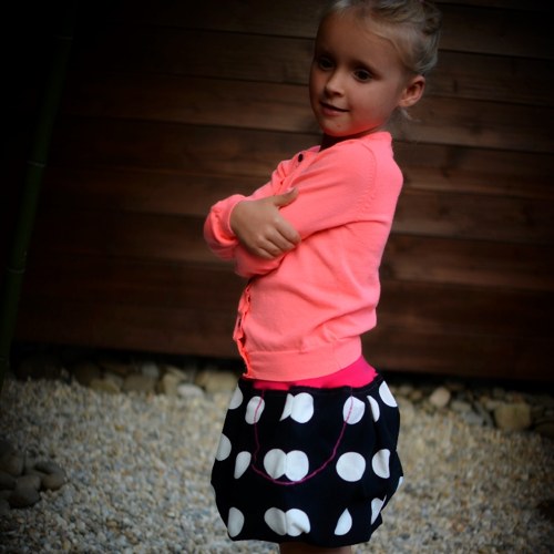 Balonová sukýnka puntík — foto 5