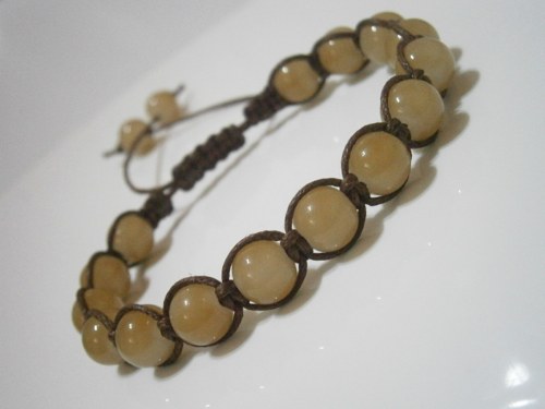 Macramé náramek (shamballa) — foto 4