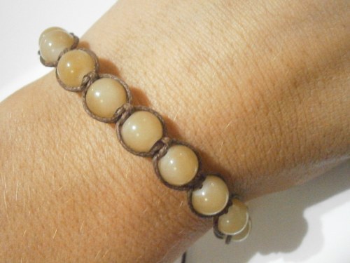 Macramé náramek (shamballa) — foto 5