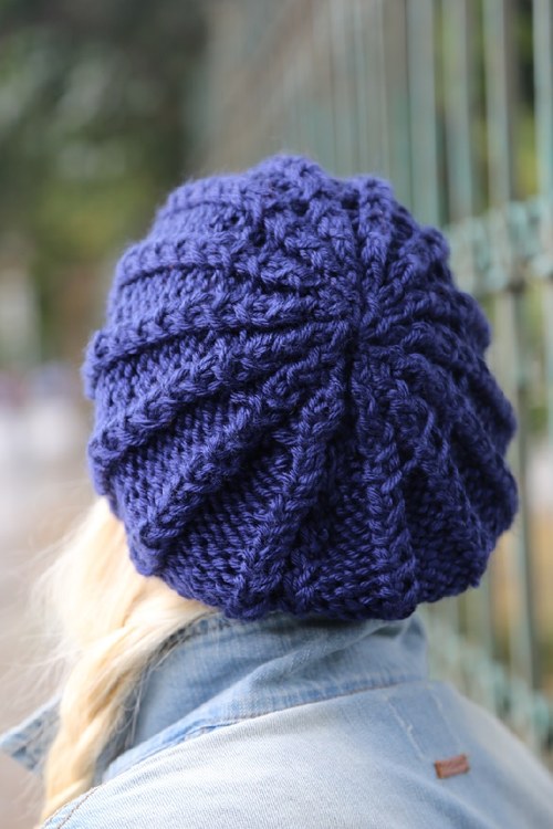 Pletený Baret — foto 3