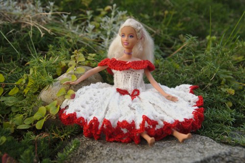 Háčkované Šatičky Na Panenky Barbie /1/ — foto 2