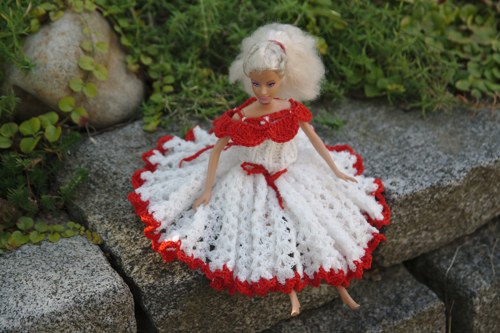 Háčkované Šatičky Na Panenky Barbie /1/ — foto 4