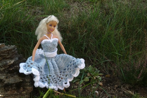 Háčkované Šatičky Na Panenky Barbie /2/ — foto 3