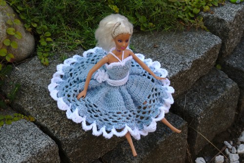 Háčkované Šatičky Na Panenky Barbie /2/ — foto 5