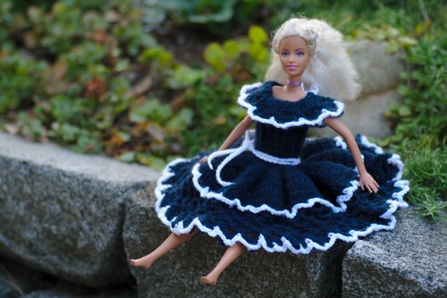 Háčkované Šatičky Na Panenky Barbie /3/ — foto 2