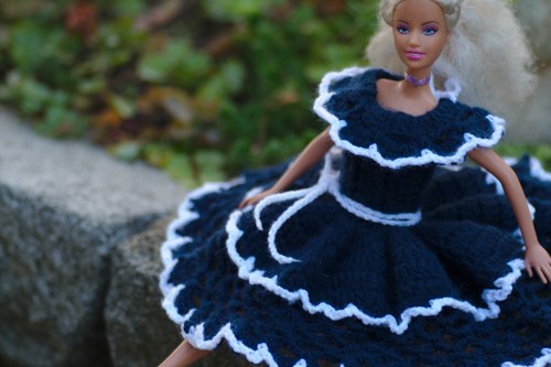 Háčkované Šatičky Na Panenky Barbie /3/ — foto 6