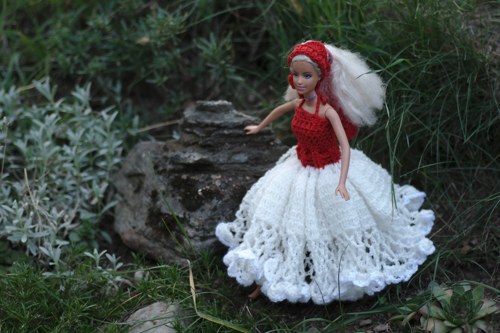 Háčkované Šatičky Na Panenky Barbie /5/ — foto 2