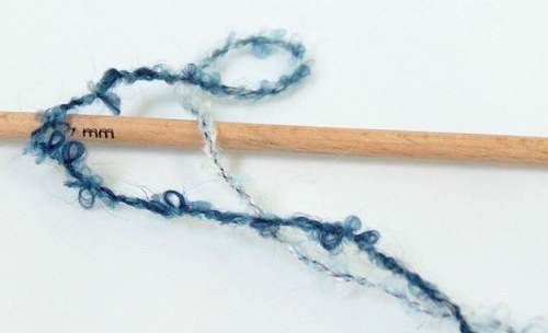 Příze Boucle Mohair — foto 2