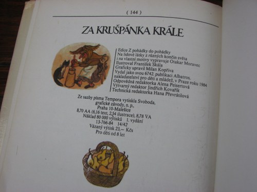 Za krále Krušpánka, Otakar Moravec — foto 2