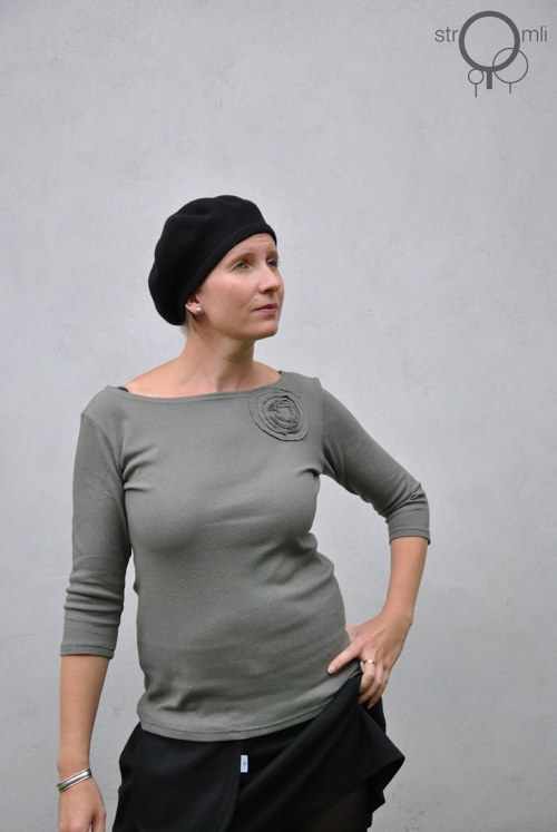 Khaki kropenaté s aplikací, vel. L — foto 4