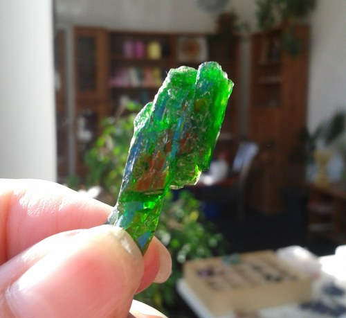 Chromdiopsid surový - L-263 — foto 2