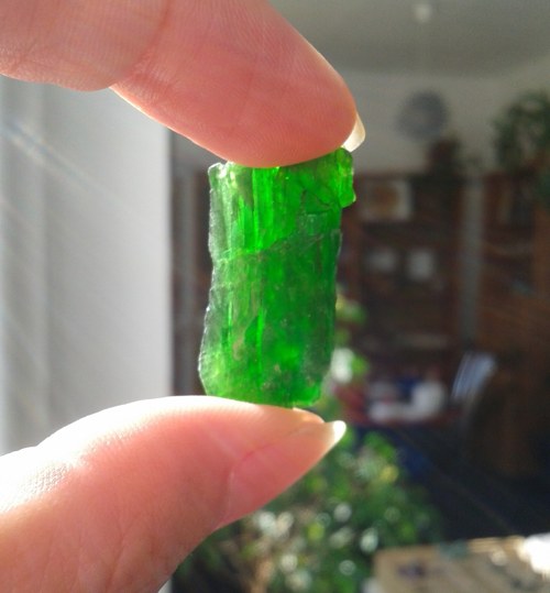 Chromdiopsid surový - L-265 — foto 3