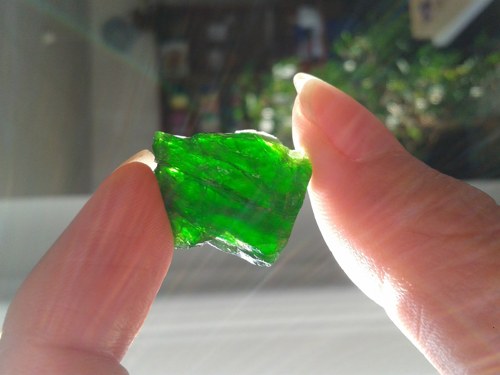 Chromdiopsid surový - L-268 — foto 2