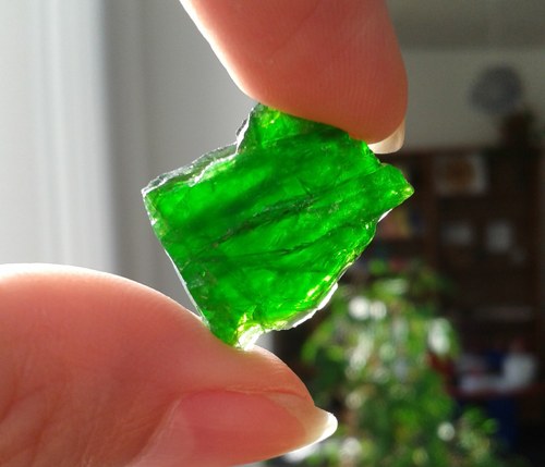 Chromdiopsid surový - L-268 — foto 3