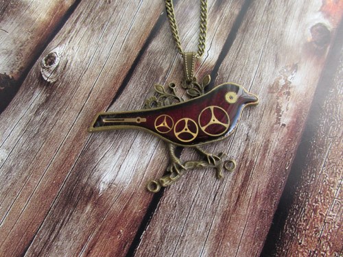 Steampunkový Ptáček — foto 3
