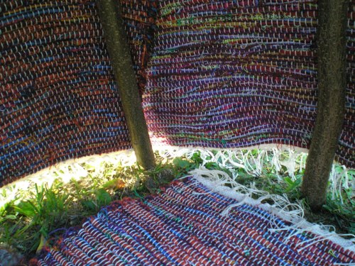 Přijdu hned...tkané tee pee stan — foto 5