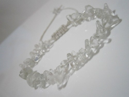 Křišťál - náramek (macramé) — foto 3