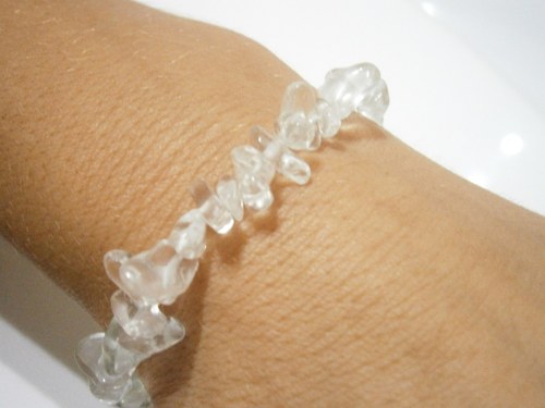 Křišťál - náramek (macramé) — foto 5