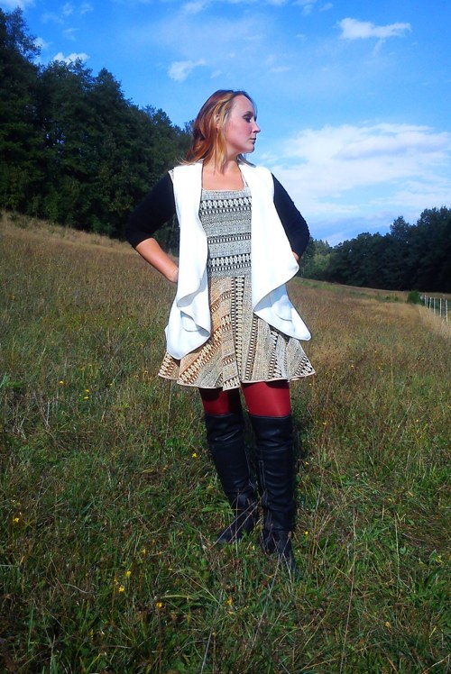 Fleesová vestička_bordo — foto 5