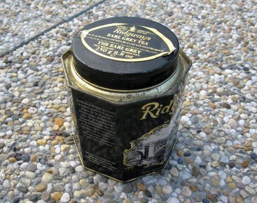 Plechová dóza na čaj Ridgways Tea — foto 2