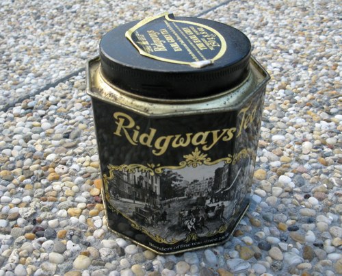 Plechová dóza na čaj Ridgways Tea — foto 3