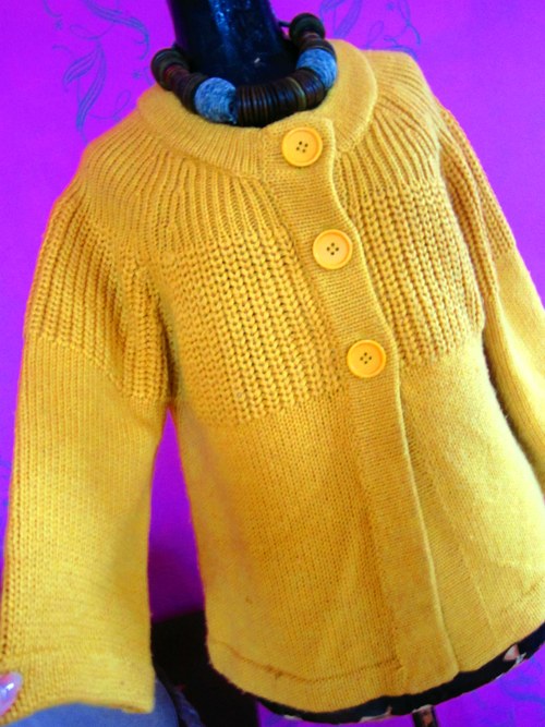 Svetérek yellow — foto 2