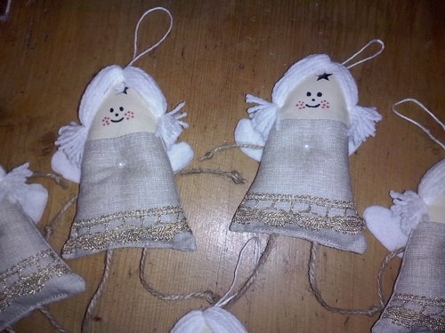 7 vánočních mini andílků pro štěstí — foto 4