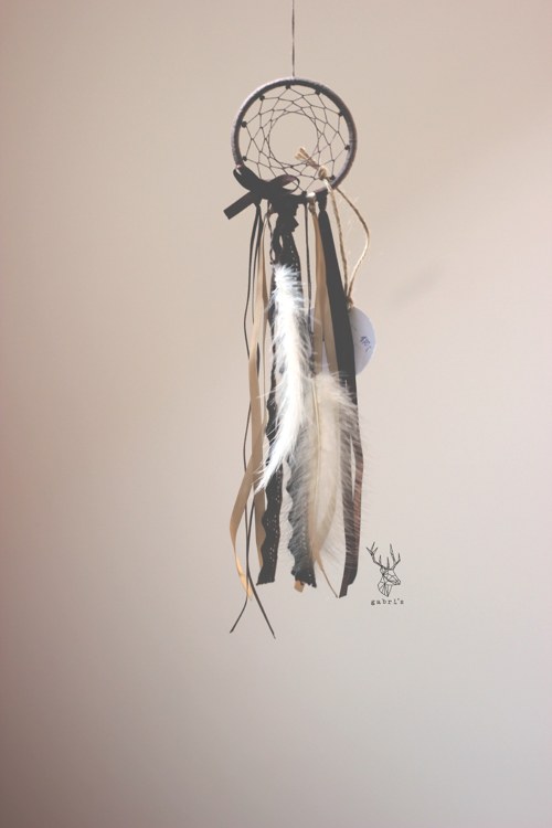 Mini Lapač snů / dreamcatcher No.23 — foto 3