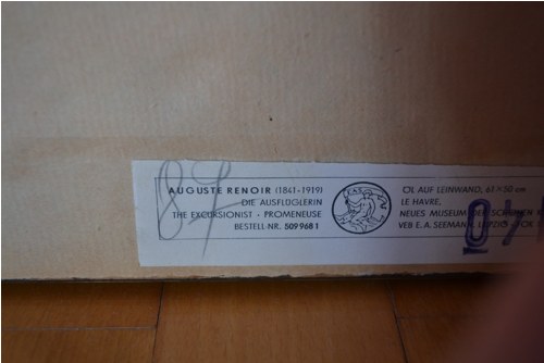 Reprodukce - Výletnice- Auguste Renoir — foto 2