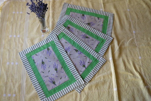 Prostírání s levandulí — foto 5