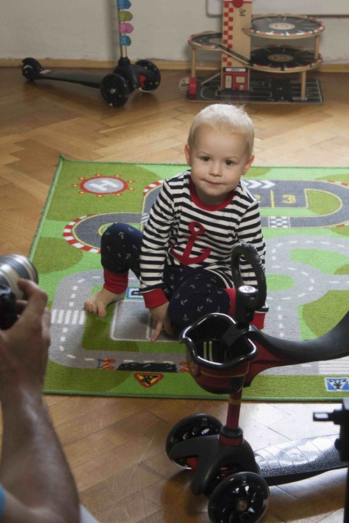 Námořnické triko s kotvou — foto 2