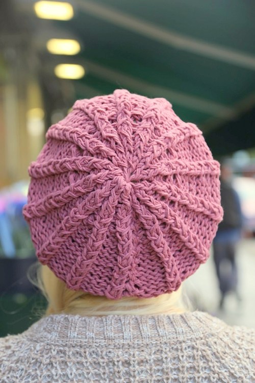 Pletený Baret — foto 2