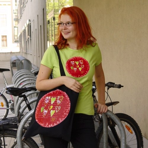 Dámské limetkové tričko "Complementary" — foto 3